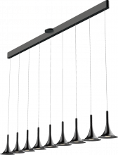 Page One Lighting Canada PP020239-SDG - Jazz Linear Pendant, 5+ Light Pendant