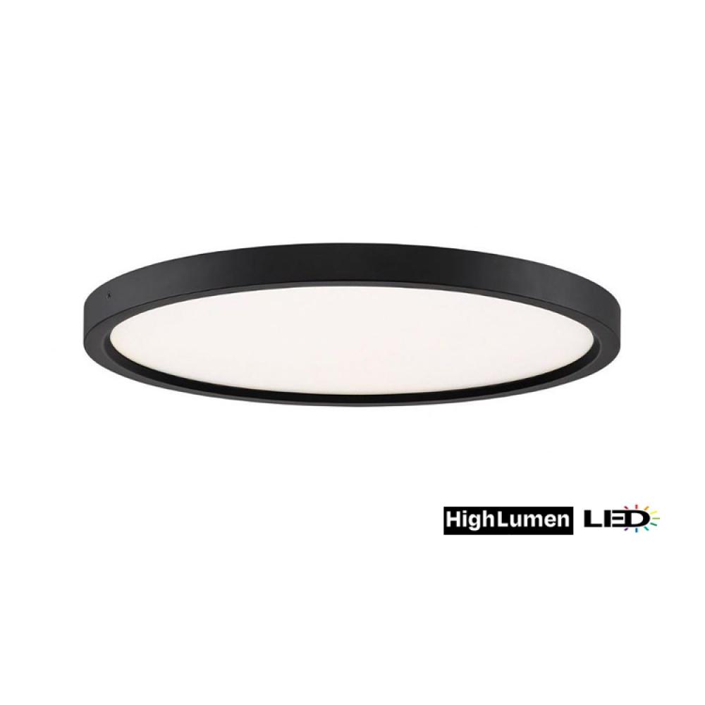 Flush Mount Black