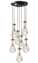 Vinci Lighting Inc. C88807-AB/BK - Loft Pendant Aged Brass/Black