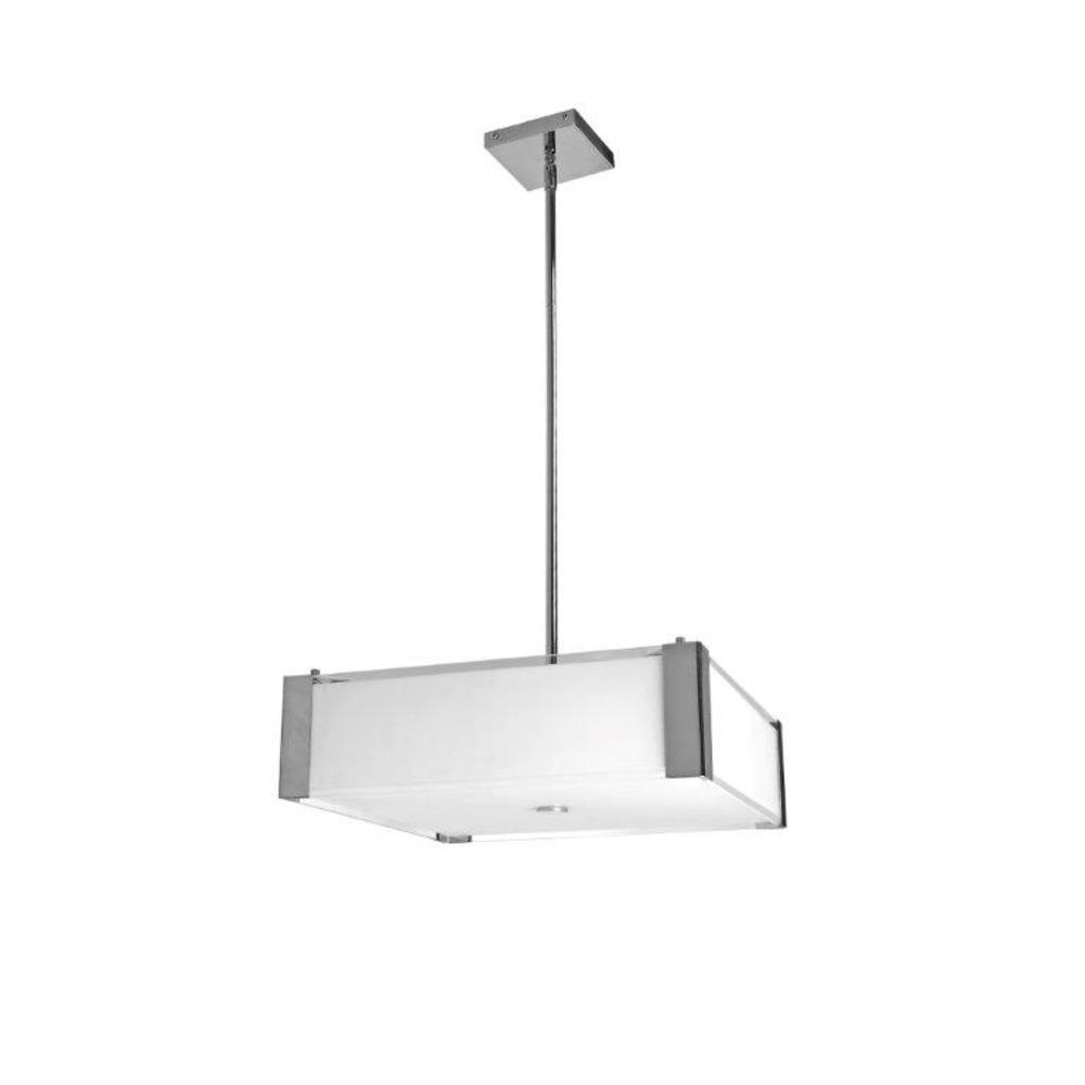 Avista Urban Pendent Square 4-Light Brushed Nickel