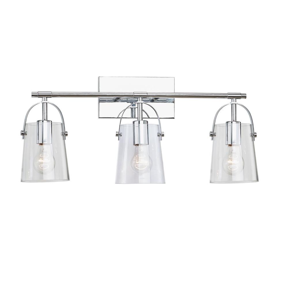 Avista Arden Vanity Wall Light 3-Light Chrome