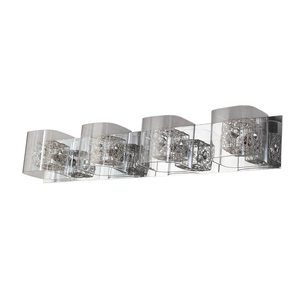 Avista Zoe Vanity Wall Light 4-Light Chrome