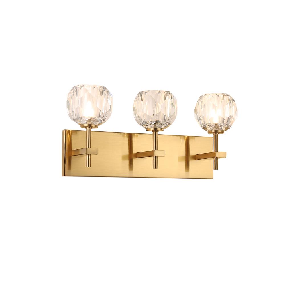 Avista Hampton Vanity Wall Light 3-Light Gold