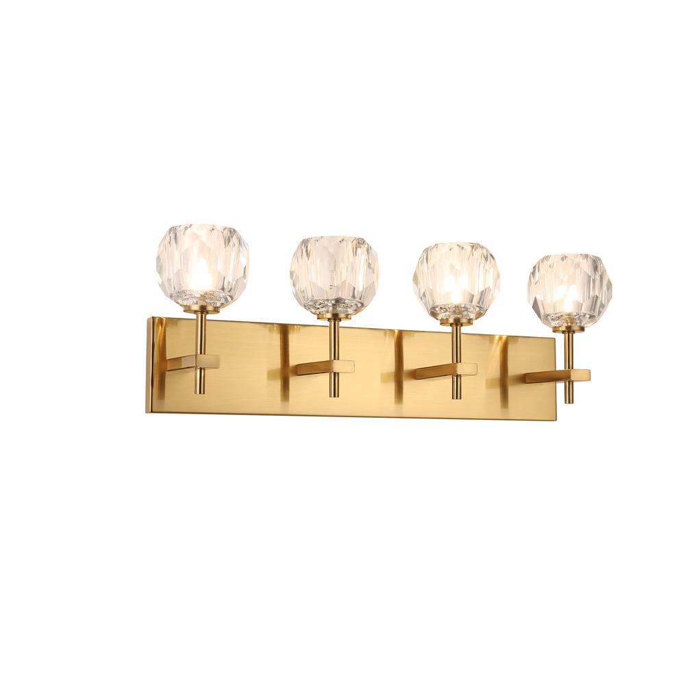 Avista Hampton Vanity Wall Light 4-Light Gold