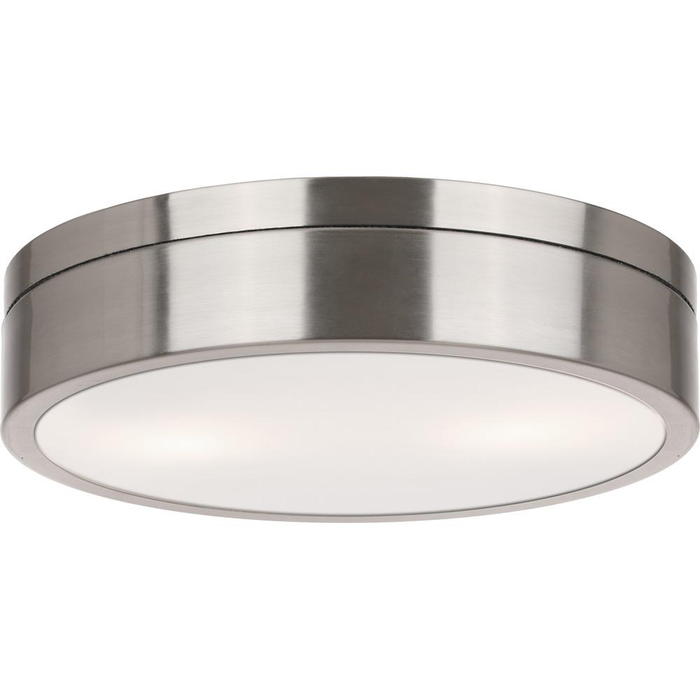 Avista Core Flush Mount 3" Brushed Nickel -LED