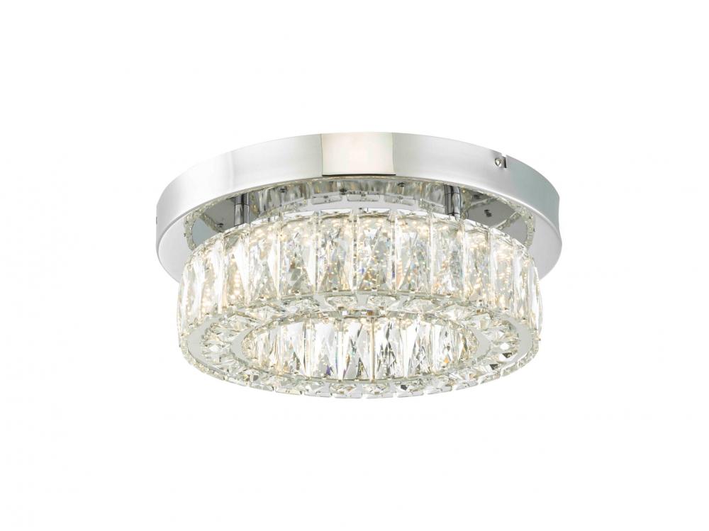 Avista Gem 15" RD LED Flush Mount