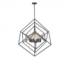 Avista Lighting Inc A5930BK - Avista Geometric 30" Chandelier Black