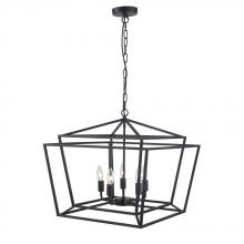 Avista Lighting Inc A8855BK - Avista Clarkson 20" Chandelier Black