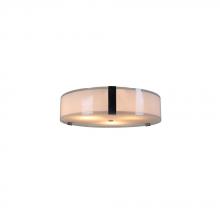 Avista Lighting Inc A98033S-11 - Avista Urban Flush Mount 3-Light Brushed Nickel