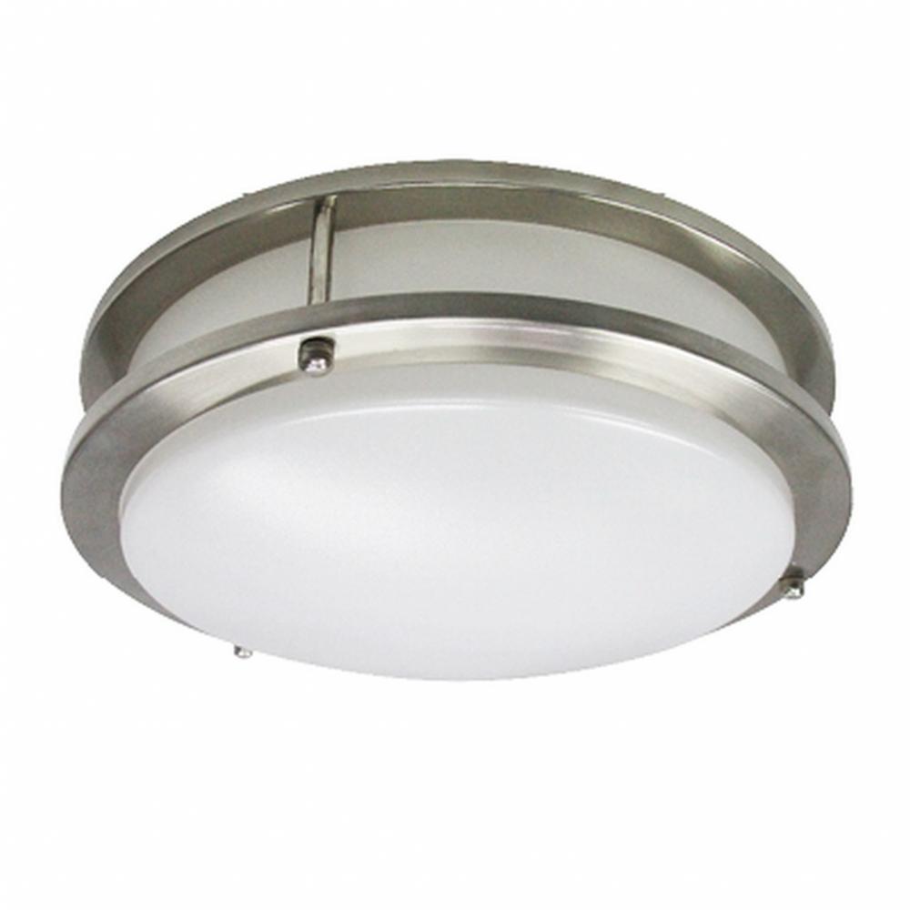 12 IN LED CEILING LUMINAIRE DOUBLE RING CCT SELECTABLE 15 W 120 V 2700/3000/3500/4000/5000K