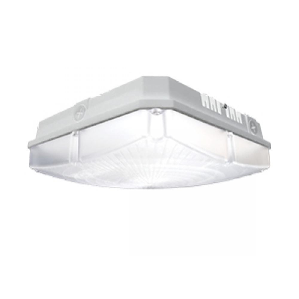 Square LED Canopy/Garage Light 40/60/70W 4 800-9 288LM 120-347V 3000/4000/5000K, WHITE