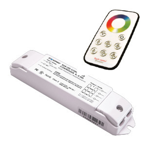 RGB LED Tape Controller and Wireless Remote 12/24 V