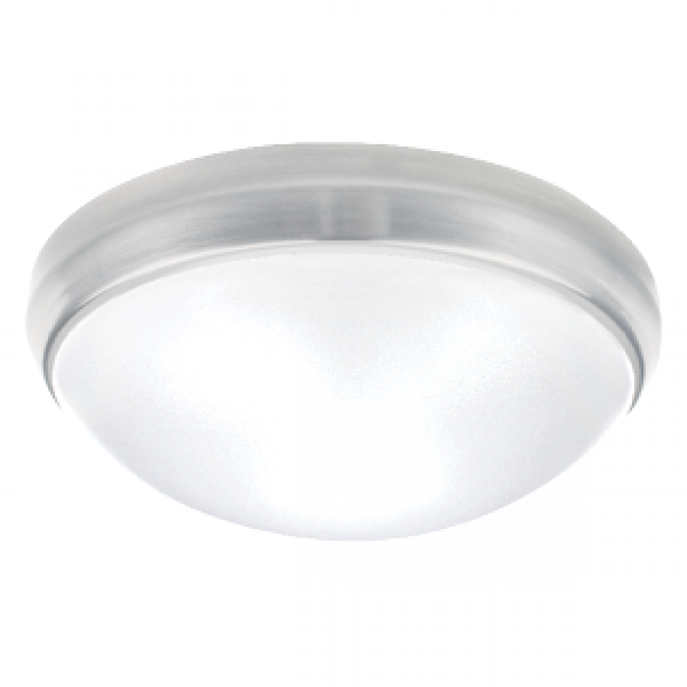 6 IN LED CEILING LUMINAIRE SINGLE RING 10 W 120 V 3000K BRUSHED NICKEL 550 LM ROUND