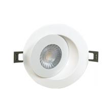 Stanpro (Standard Products Inc.) 68508 - SWIVEL DOWNLIGHT 9W 120V 3000K 4IN 45° WHITE ROUND 750lm