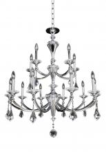 Kalco Allegri 012173-010-FR001 - Floridia (10+5) Light 2 Tier Chandelier