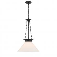 Savoy House 7-1011-1-89 - Myers 1-Light Pendant in Matte Black