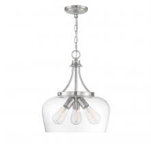 Savoy House 7-4034-3-SN - Octave 3-Light Pendant in Satin Nickel