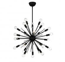 Savoy House 7-6099-24-89 - Galea 24-Light Chandelier in 
Matte Black