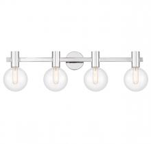 Savoy House 8-3076-4-11 - Wright 4-Light Bathroom Vanity Light in Chrome