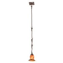 Kalco 1821BA/PS07 - Vine 1 Light Mini Pendant