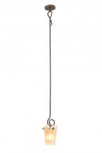 Kalco 1851PS/ANTQ - Tribecca 1 Light Mini Pendant