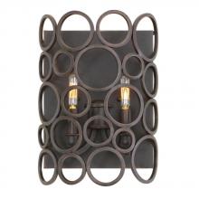 Kalco 2763VI - Ashbourne 2 Light ADA Wall Sconce