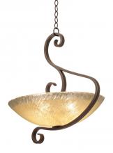 Kalco 4066PS/IRSH - G-Cleft 5 Light Pendant