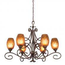 Kalco 5534AC/1289 - Amelie 6 Light Chandelier