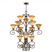 Kalco 5536AC/1406 - Amelie 12 Light Chandelier