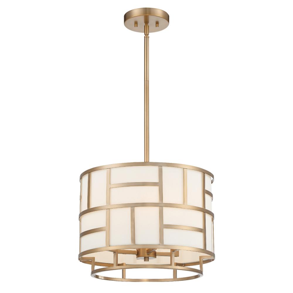 Libby Langdon Danielson 4 Light Vibrant Gold Mini Chandelier