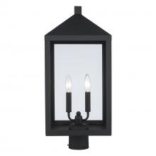 Trans Globe 51535 BK - Tempest Post Lantern Black