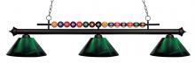 Z-Lite 170MB-ARG - 3 Light Billiard