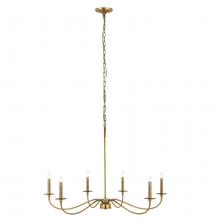 Z-Lite 2301-42RB - 6 Light Chandelier