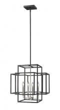 Z-Lite 454-22BK-BN - 4 Light Chandelier