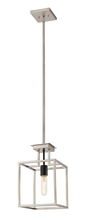 Z-Lite 456MP-BN-BK - 1 Light Pendant