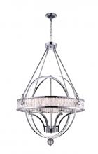 CWI Lighting 9957P30-6-601 - Arkansas 6 Light Chandelier With Chrome Finish