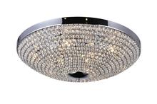 CWI Lighting QS8357C16C - Globe 4 Light Bowl Flush Mount With Chrome Finish