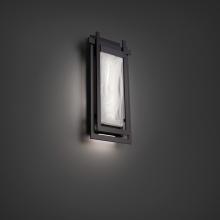 Modern Forms Canada WS-W64316-BK - Haze Outdoor Wall Sconce Light