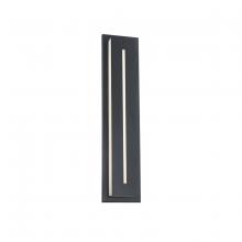 Modern Forms Canada WS-W66226-40-BK - Midnight Outdoor Wall Sconce Light