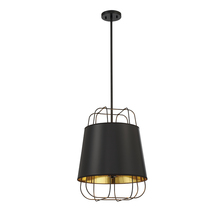 Eurofase 38143-021 - Tura, 3LT Pendant, Black