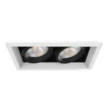 Eurofase TE132LED-35-2-02 - MuLT, 26w, Trm, 2LT , 35k, Wht/blk