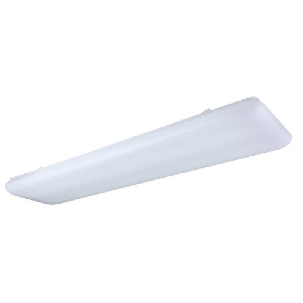 LED Fixture, LU14A42, Acrylic, 42W LED (Integrated), 3100 Lumens, 4100K Color Temperature, Dimmable,