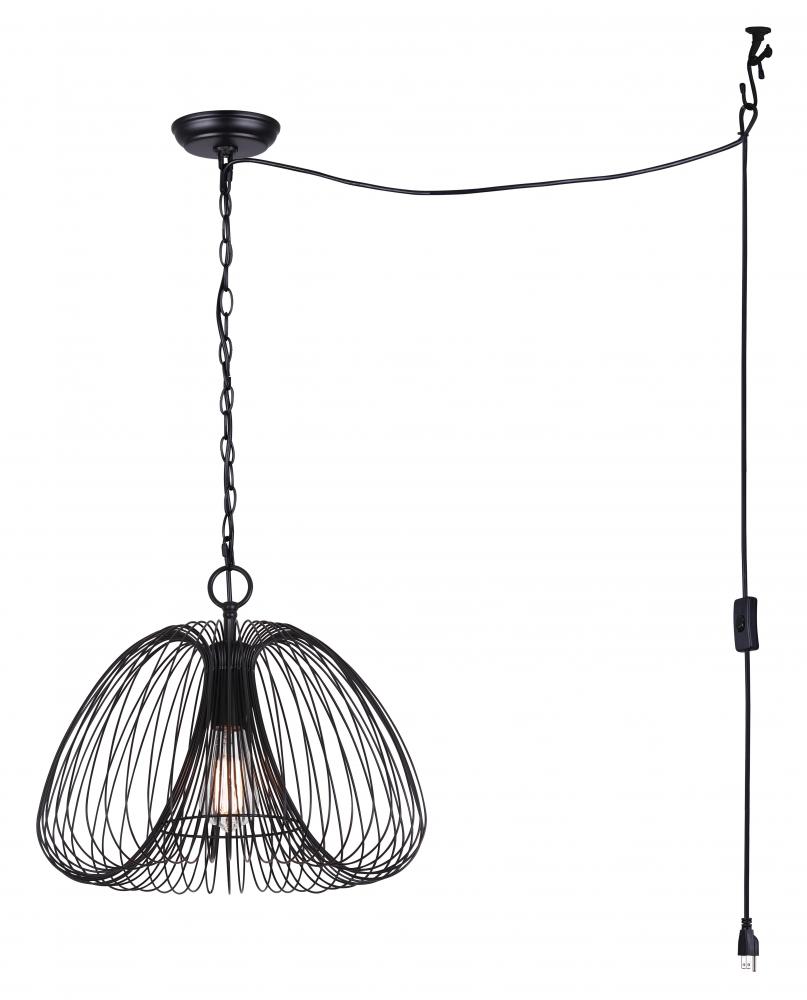 STOCKHOLM, MBK Color, 1 Lt Cord Pendant, 60W Type A