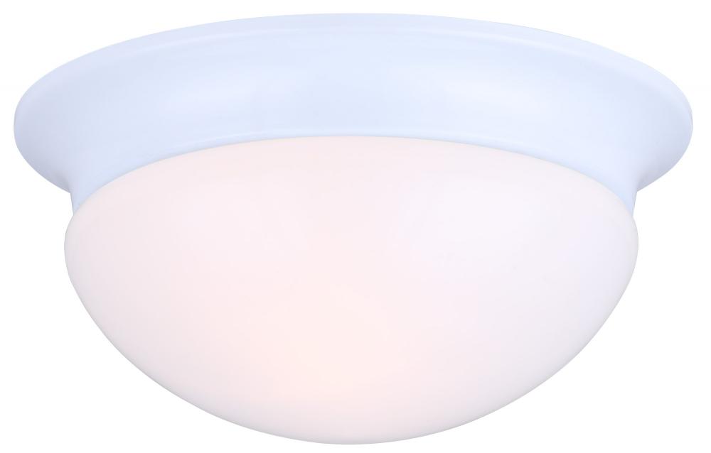 IFM59 WH, 1 Light Flush Mount, White Finish