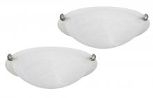 Canarm IFM161251T - IFM1612T BPT, 2 Light Flush Mount, Pewter Finish