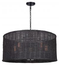 Canarm ICH2023B05BK23 - Remee 5 Light Matte Black Modern Chandelier for Dining Rooms and Living Rooms