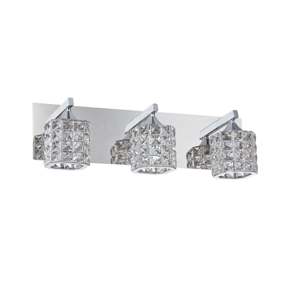 3 LIGHT VANITY - SQUARE SHADES