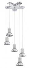 Kendal PF51-5LPA-CH - MILLENIUM series 5-Light Chrome Pendant Pan