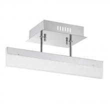 Kendal PF7815SF-CH - STRATE series 15 inch LED Chrome Semiflush