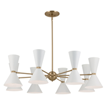 Kichler 52567CPZWH - Chandelier 16Lt